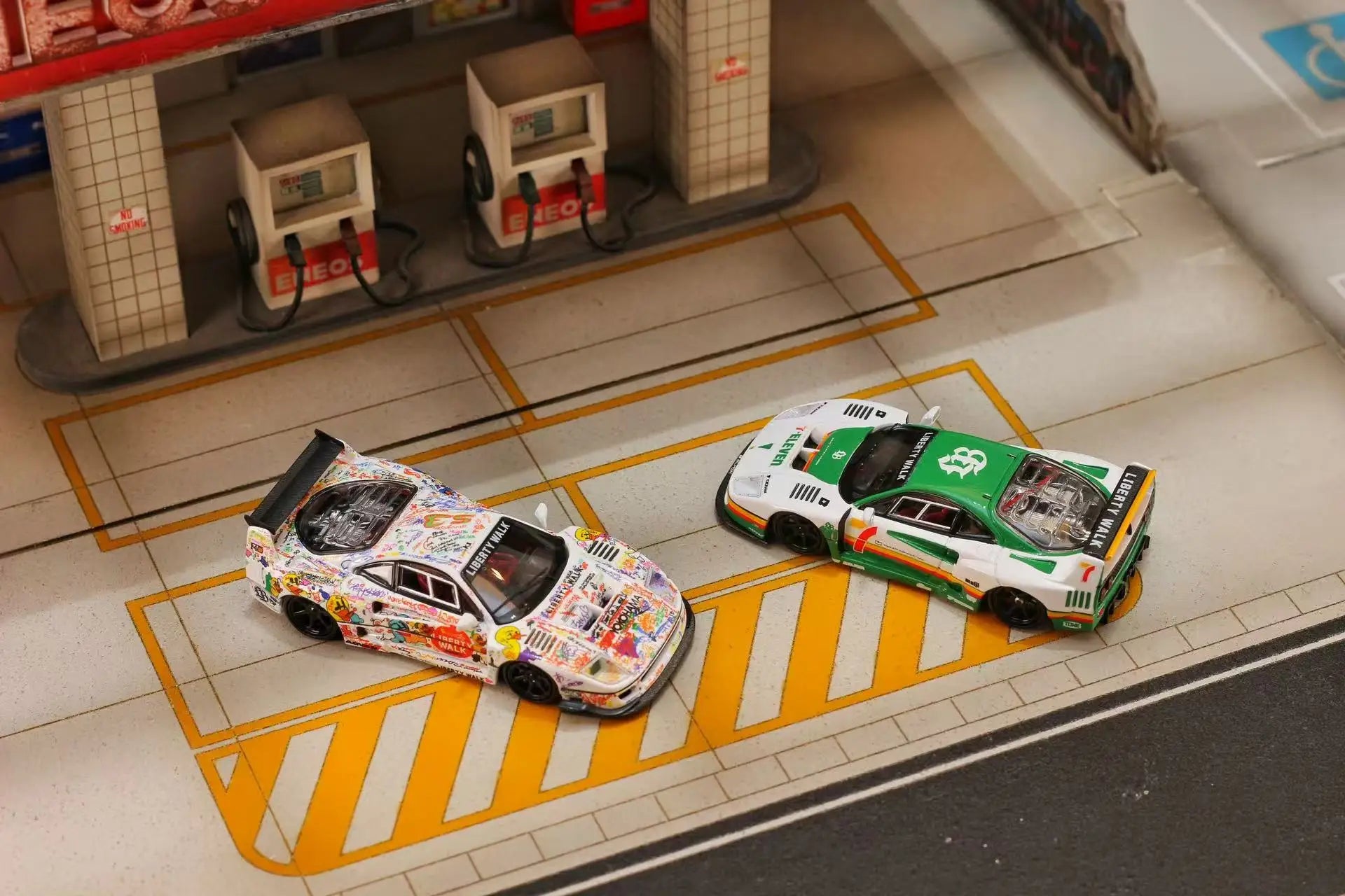 Ghost Player Sw 1 64 Prancing Horse Lbwk F40 Diorama 1:64 Diecast
