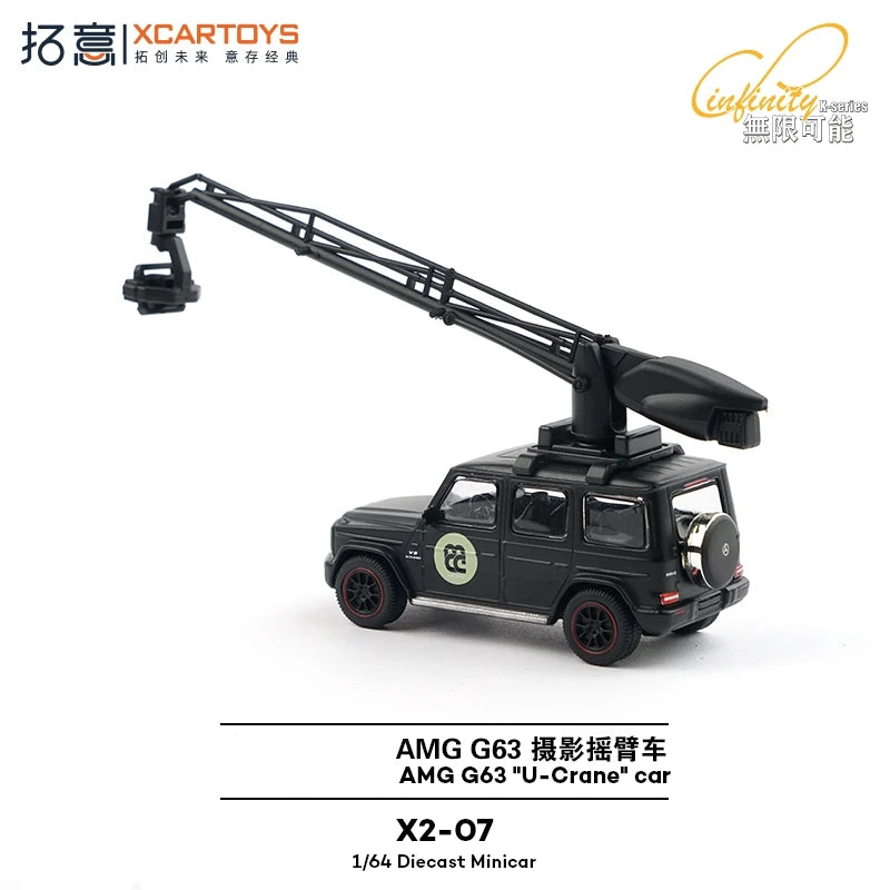 XCARTOYS G63 Crane 1 64 Metal Plastic Parts X2 07 1:64 Diecast