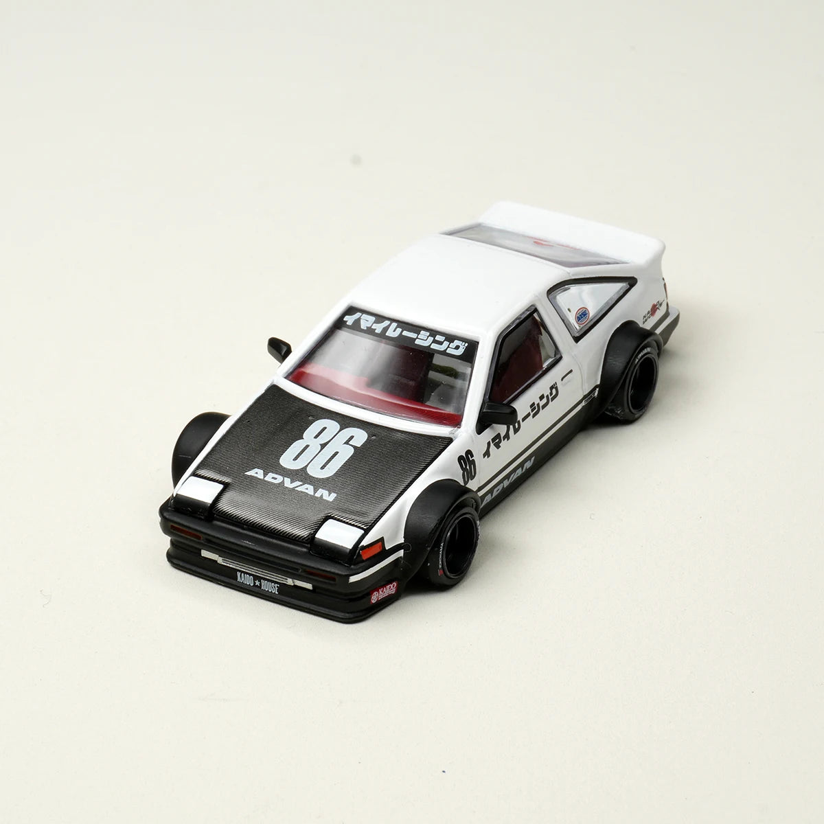 Toyota Sprinter Trueno AE86 IMAIRACING KHMG 1:64 Scale Diecast Model Car
