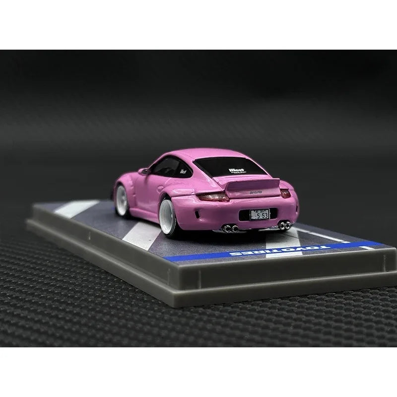 Tarmac Works Porsche TW RWB 997 Pink 1:64 Diecast