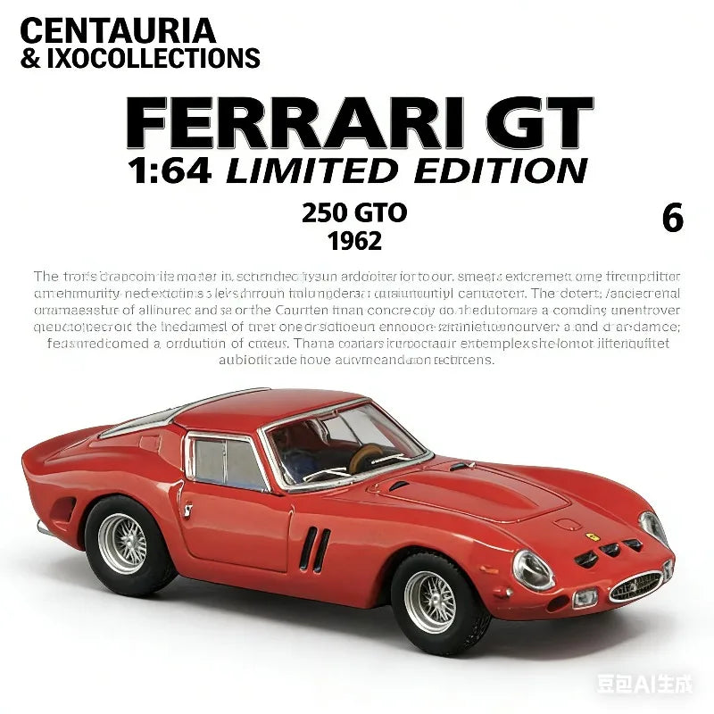 IXO Ferrari 250 GTO Centauria Book Car 1:64 Diecast