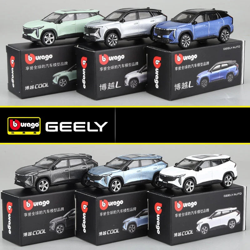 Bburago Geely Atlas SUV 1:64 Diecast
