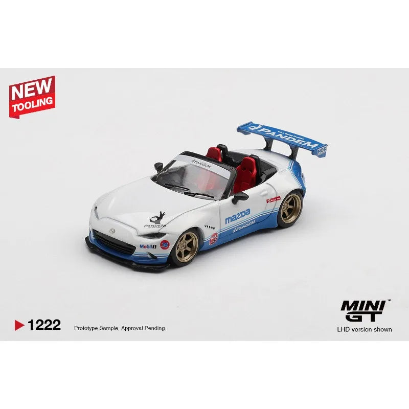 MINI GT MINI Cooper MINI Mazda MX-5 Pandem IMSA 1:64 Diecast