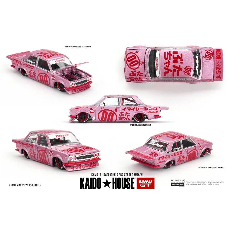 MINI GT Datsun Nissan 510 Kaido House 1:64 Diecast