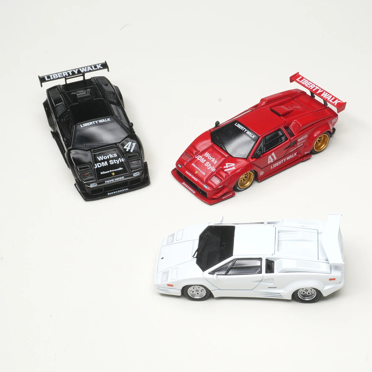 MINI GT Lamborghini Countach 25th Anniversary 1:64 Diecast