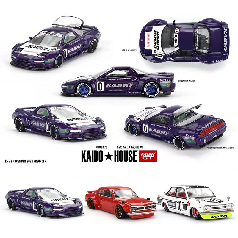 MINI GT Khmg 173 1 64 Honda NSX Racing V2 Openable 1:64 Diecast