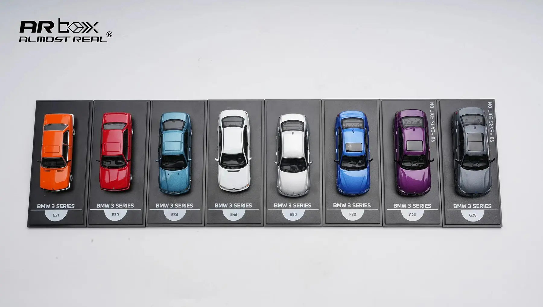 Almost Real AR Box 50 Years of 3 1 64 1:64 Diecast