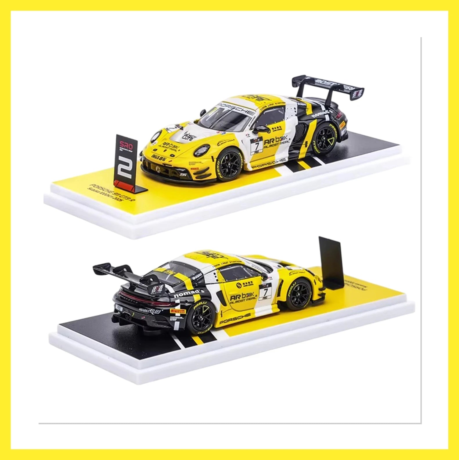 Porsche 911 992 AR Box 1:64 Diecast