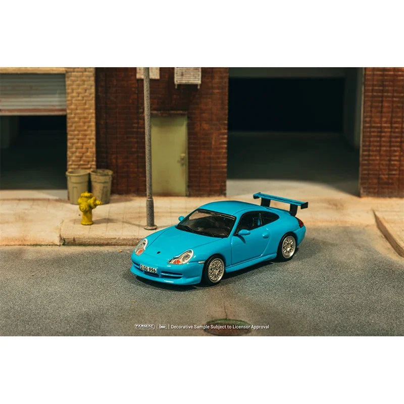 Tarmac Works Porsche 911 GT3 Type 996 Light 1:64 Diecast