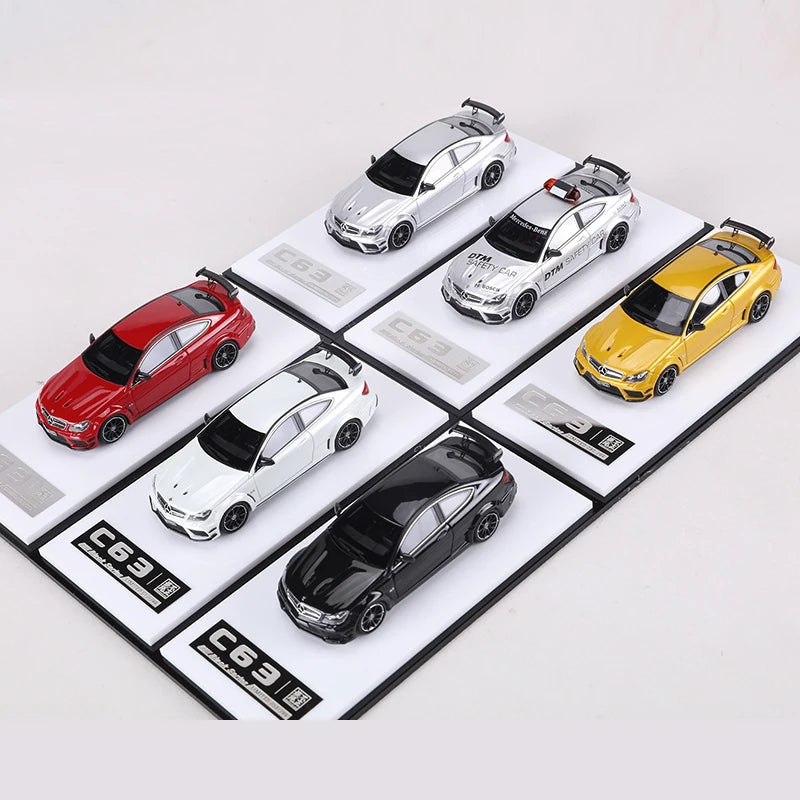 BUZHENG Mercedes C63 Resin Model 1:64
