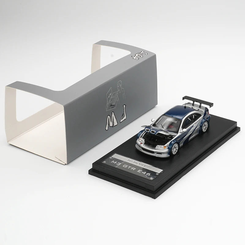 BMW M3 GT-R E46 AR MJ Model 1:64 Diecast
