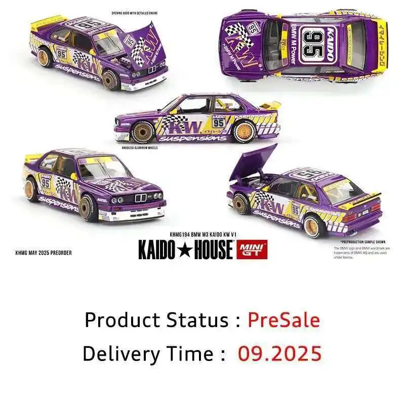 MINI GT BMW M3 Kaido KW V1 Kaido House 1:64 Diecast