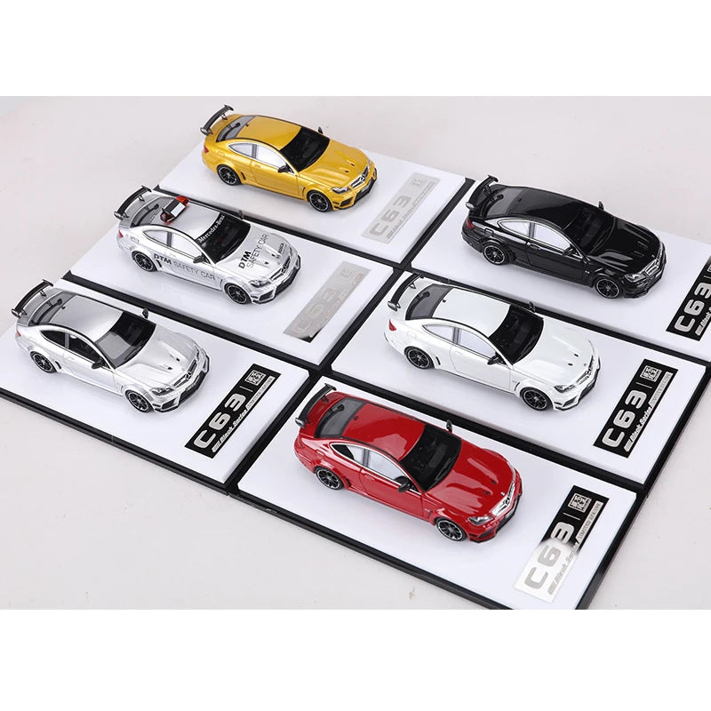 BUZHENG Mercedes C63 Resin Model 1:64