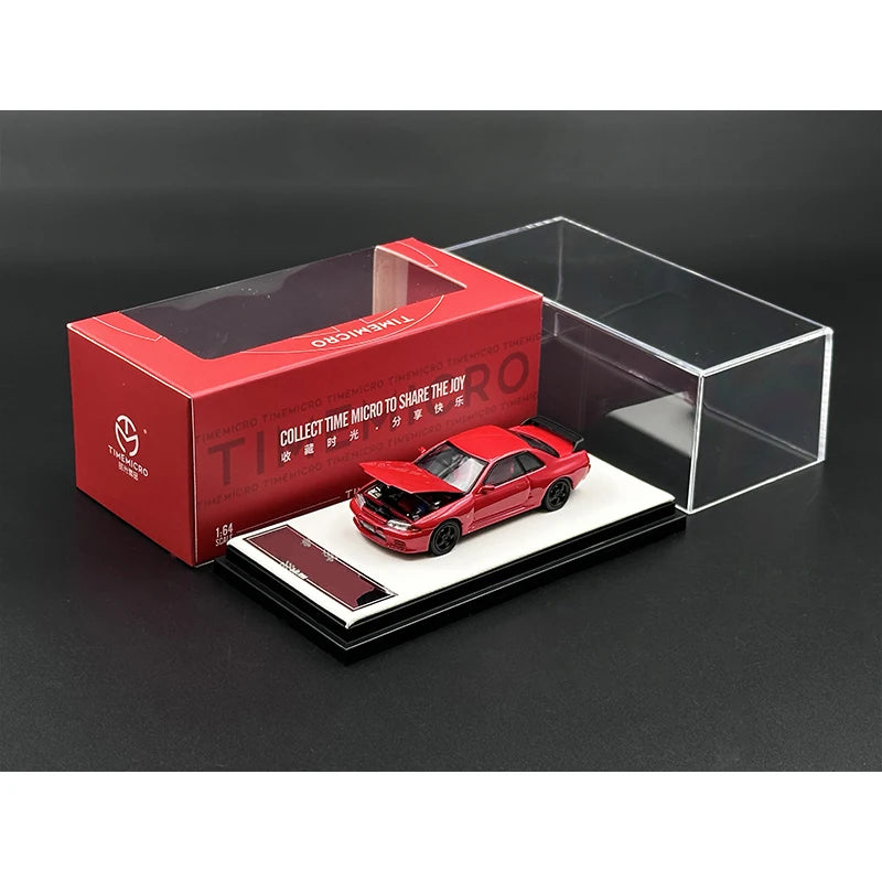 Nissan Skyline GT-R R32 Caricature Time Micro 1:64 Diecast