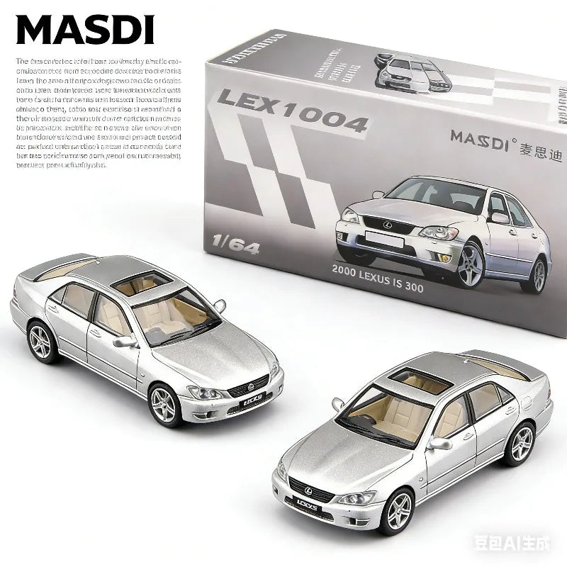 Toyota Crown / Lexus IS300 Masdi 1:64 Scale Diecast Model Car