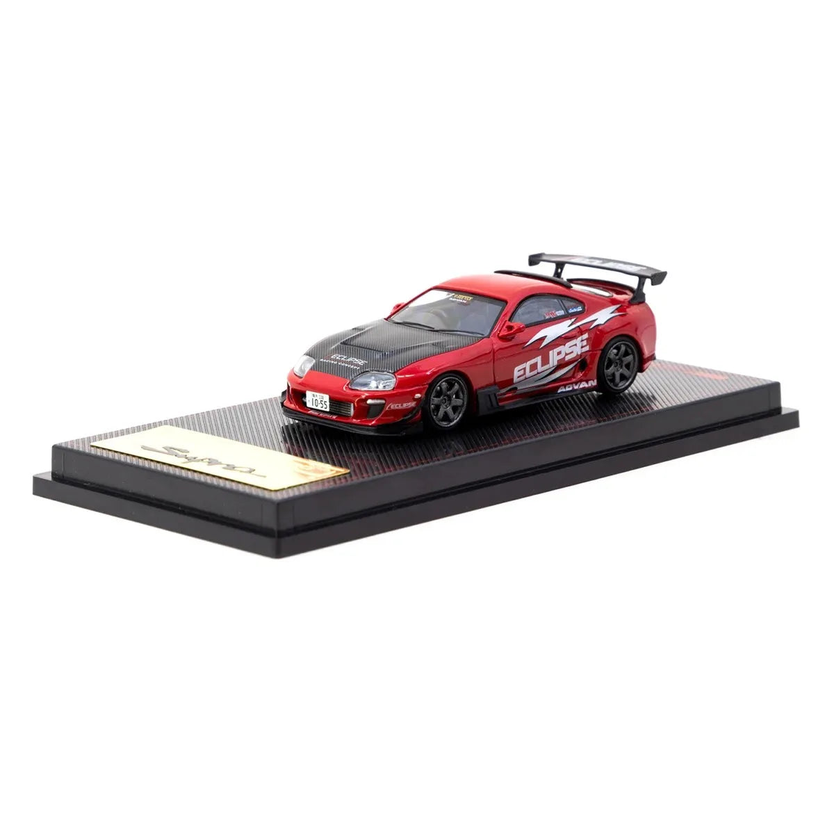 Toyota Supra JZA80 RZ Red Tarmac Works 1:64 Scale Diecast Model Car