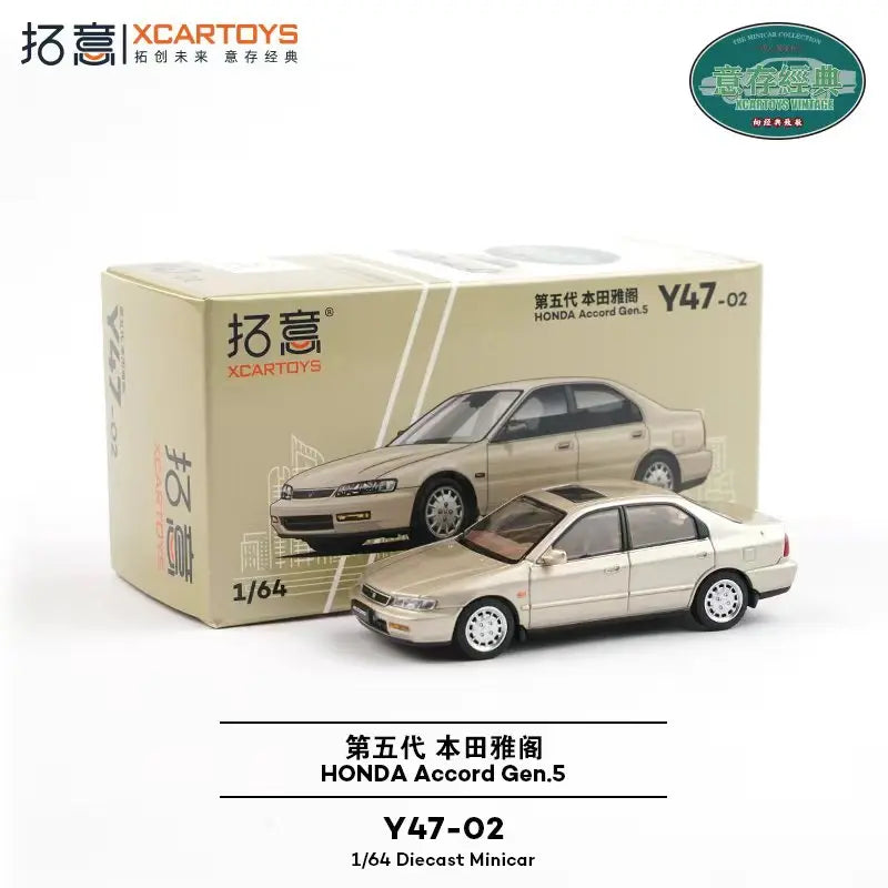 XCARTOYS Accord Gen 5 1 64 Metal Plastic Parts Y47 1:64 Diecast