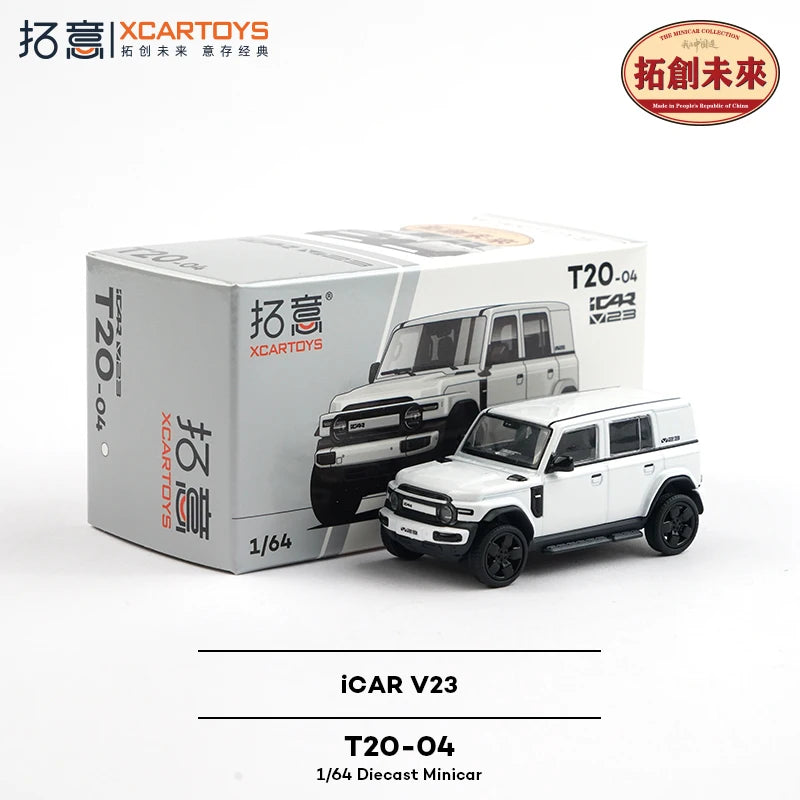XCARTOYS Icar V23 1 64 Metal Plastic Parts T20 01 1:64 Diecast