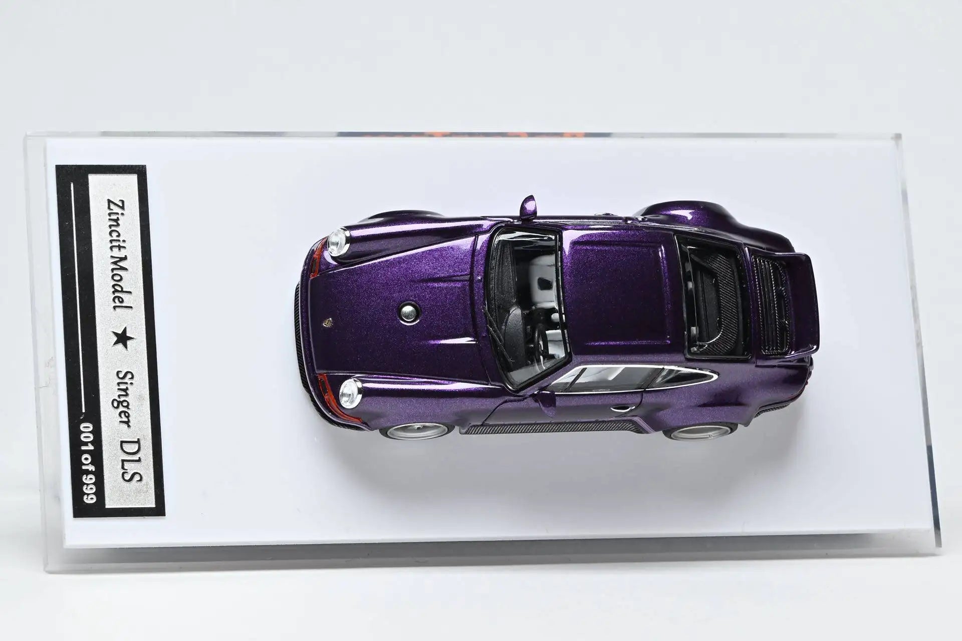 Metallic Purple Icy Blue 1:64 Diecast