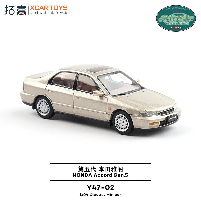 XCARTOYS Accord Gen 5 1 64 Metal Plastic Parts Y47 1:64 Diecast