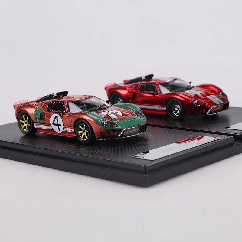 Rm 1 64 Gt40 Racing Openable Magnetic Engine 1:64 Diecast