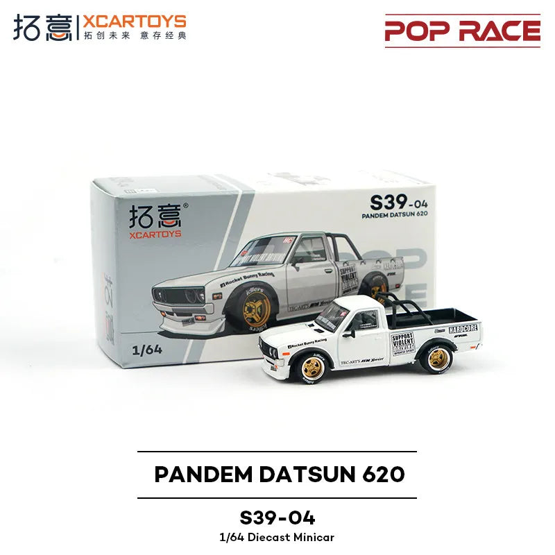 Pop Race Pandem Datsun 620 1 64 Metal Plastic Parts S39 1:64 Diecast