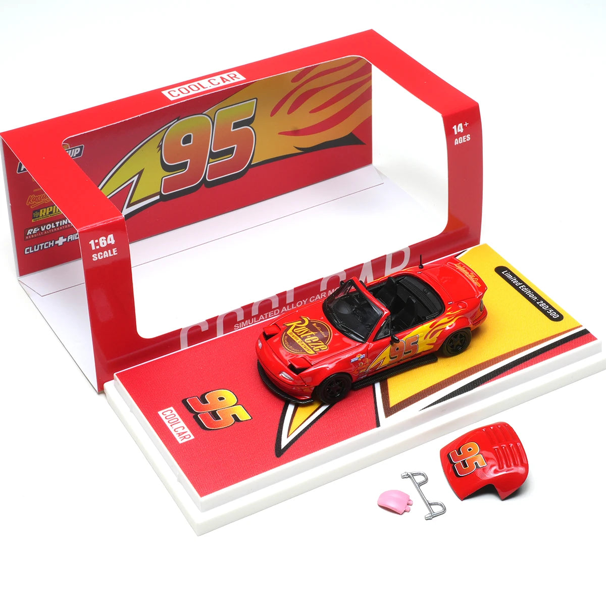 Coolcar RWB 1 64 964 Supra A90 Lightning Diorama Time 1:64 Diecast