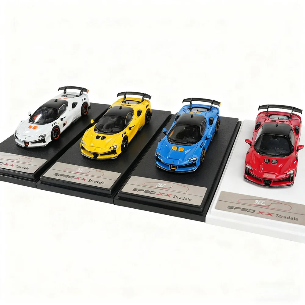 Ferrari SF90-Style Supercar 1:64 Diecast