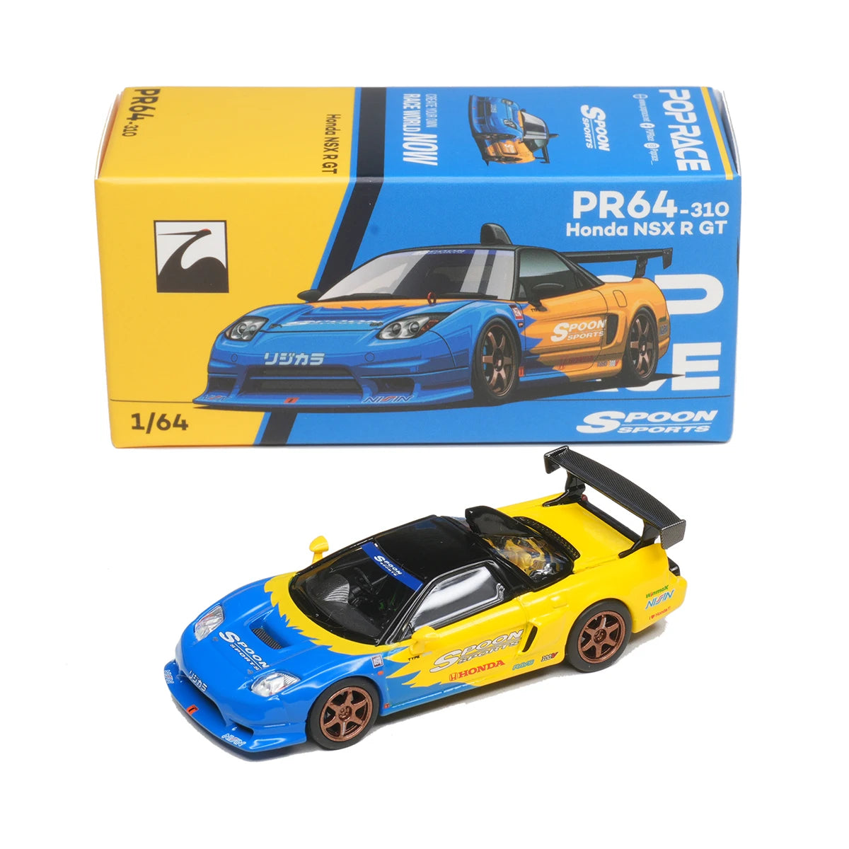 Pop Race 1 64 Clk GT-R D2 GT-R R32 Kpgc10 1:64 Diecast