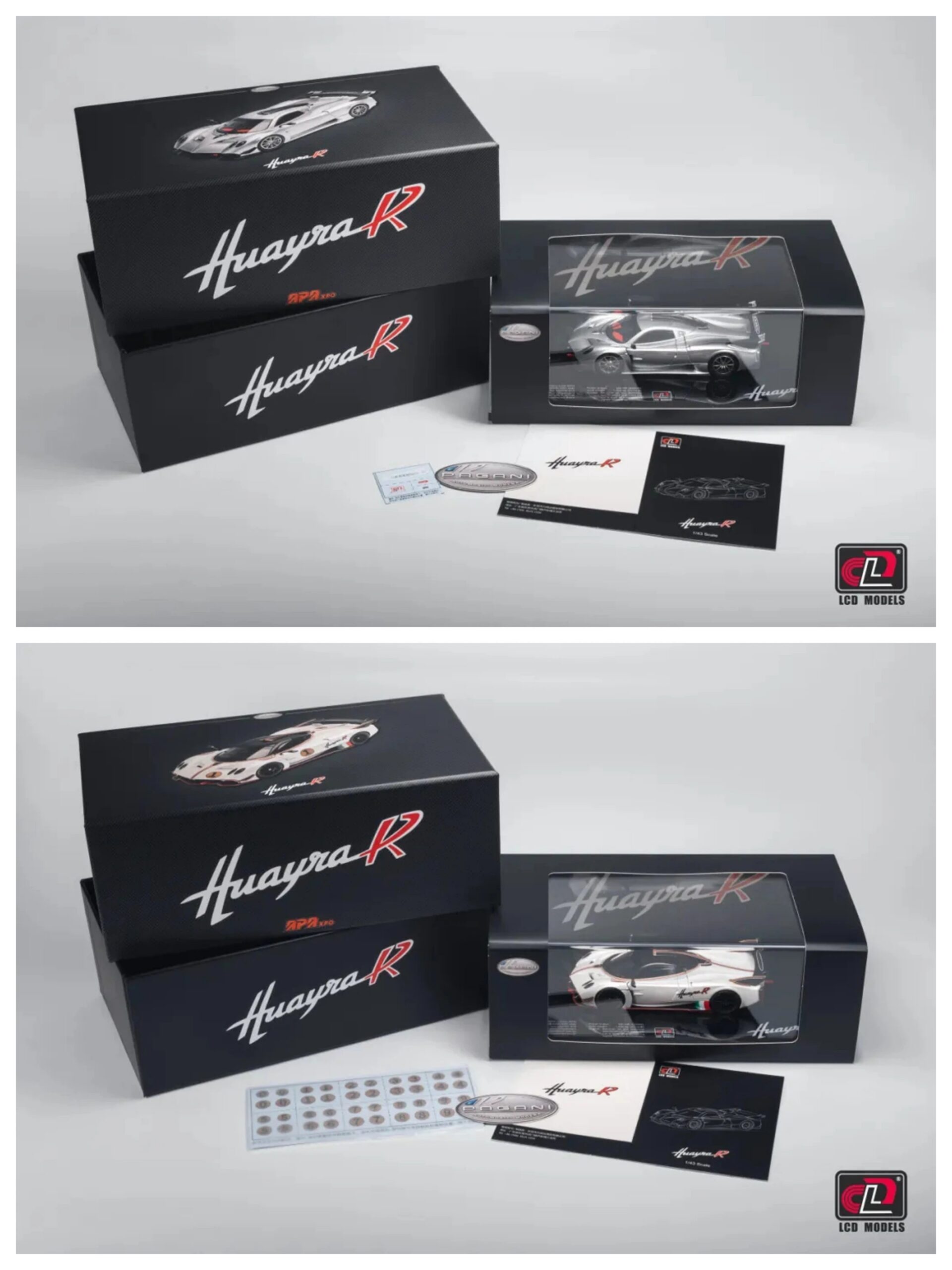 LCD Apaxpo Edition Huayra R Cld 1 43 1:43 Diecast