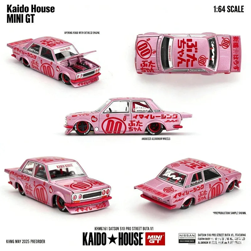 MINI GT Datsun Nissan 510 Kaido House 1:64 Diecast