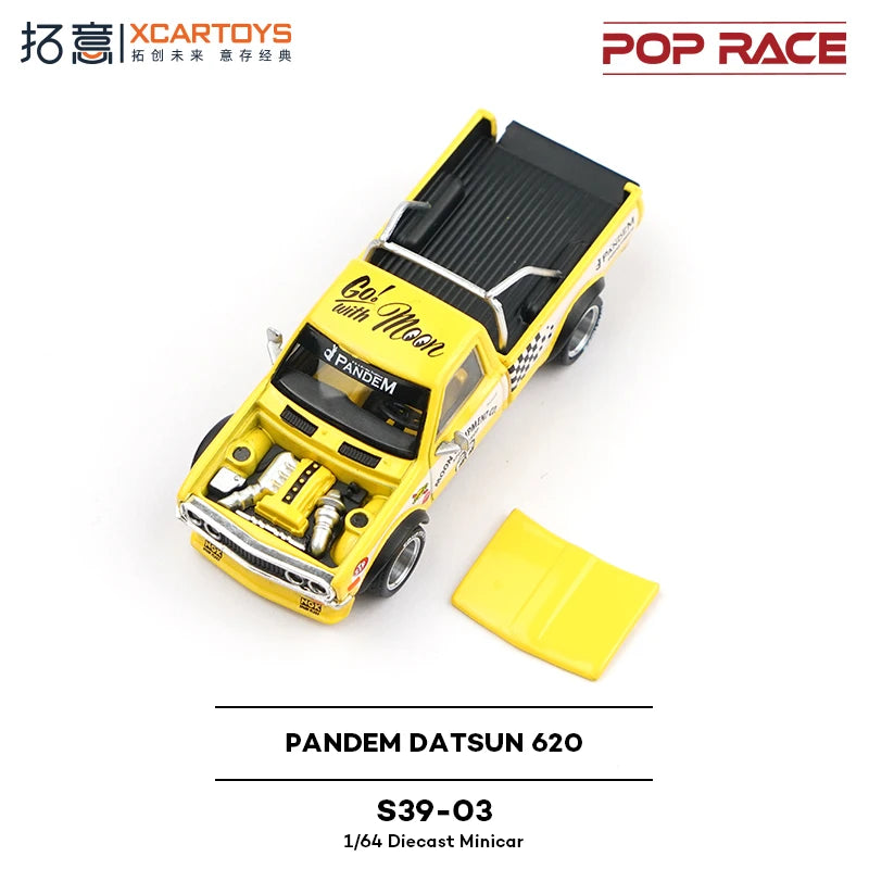 Pop Race Pandem Datsun 620 1 64 Metal Plastic Parts S39 1:64 Diecast