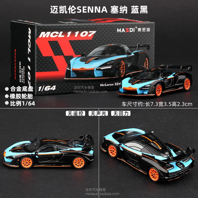 McLaren Senna Masdi 1:64 Diecast