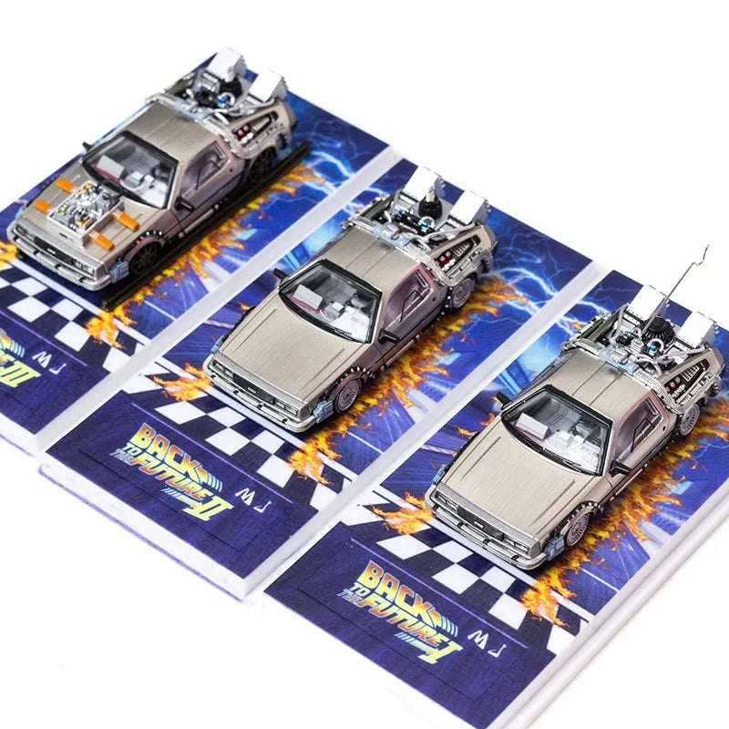 DeLorean DMC-12 Back to the Future MJ 1:64 Diecast