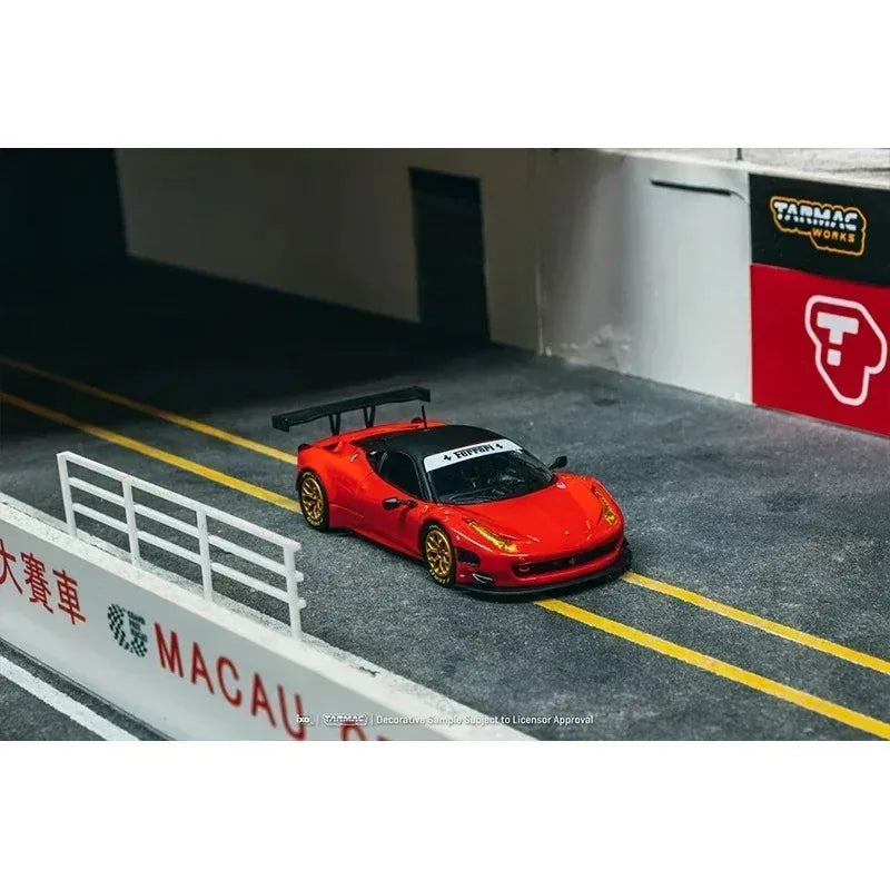 Tarmac Works Ferrari 458 Italia GT3 Red 1:64 Diecast