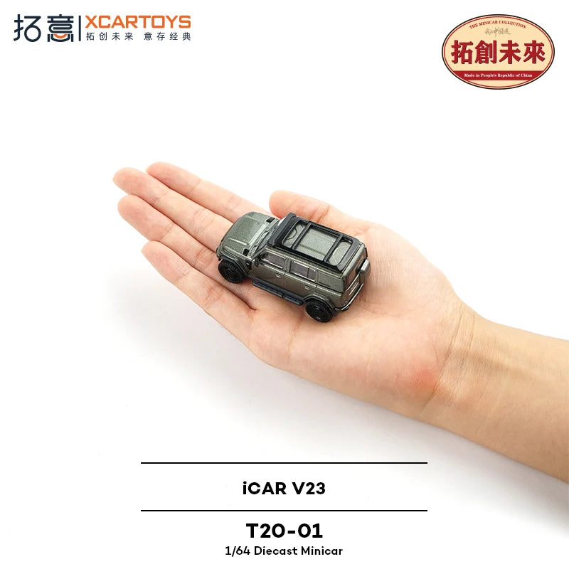 XCARTOYS Icar V23 1 64 Metal Plastic Parts T20 01 1:64 Diecast