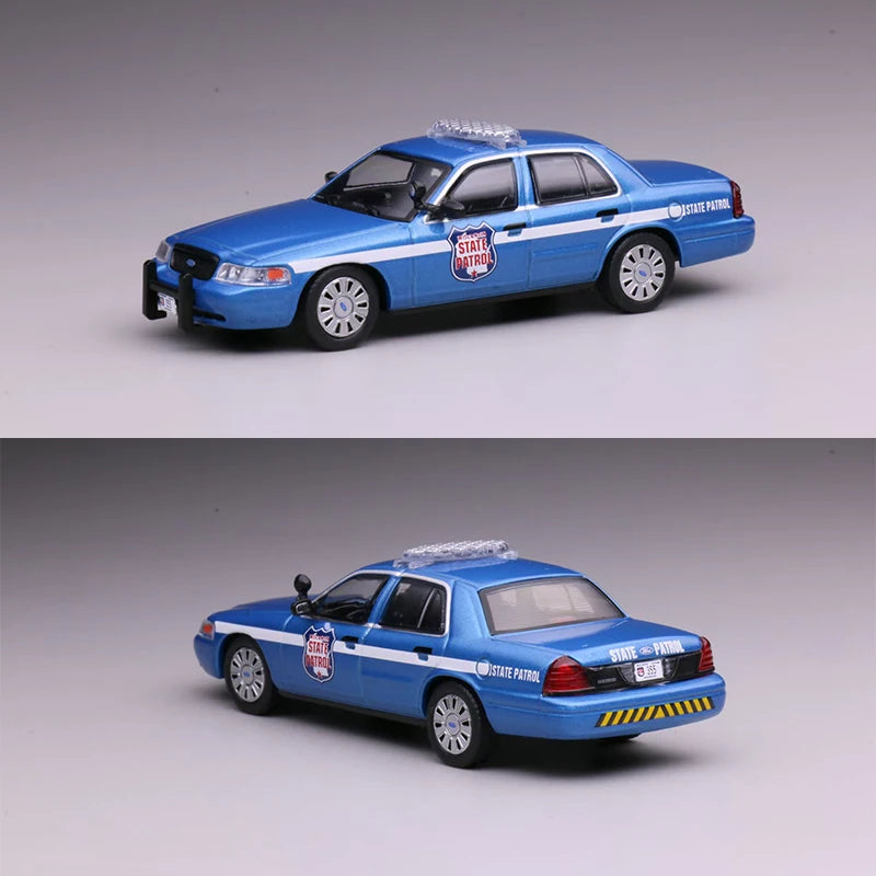 596Model Ford Crown Victoria Police 1:64 Diecast