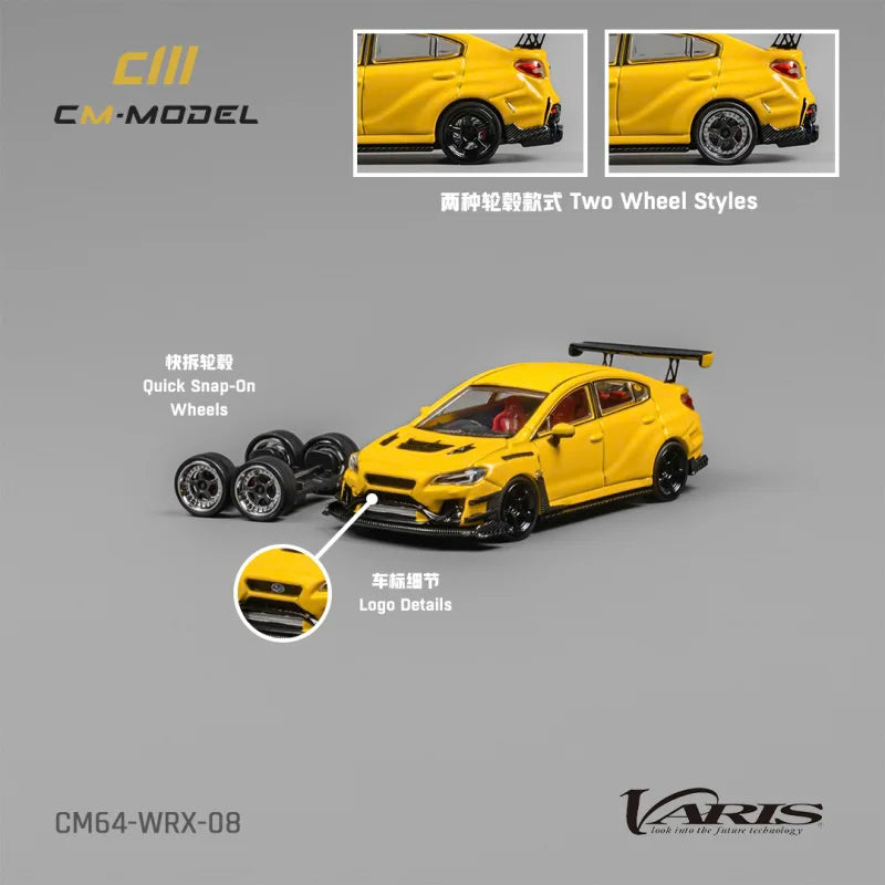 CM Model Subaru STI / WRX Varis Widebody 1:64 Diecast