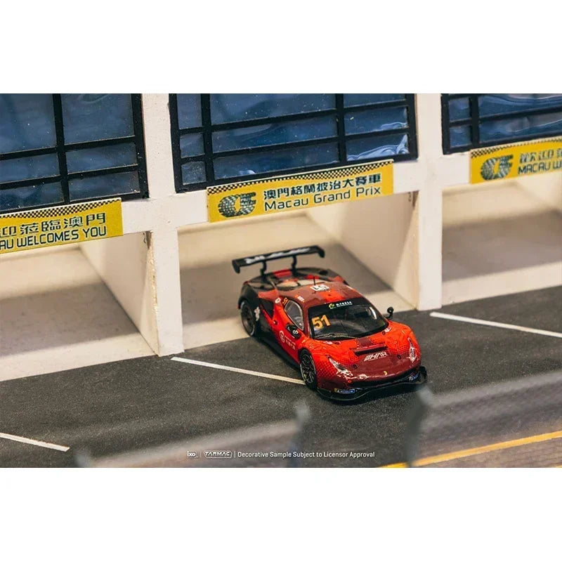 Ferrari 488 GT3 Macau GT Cup 2022 1:64 Diecast