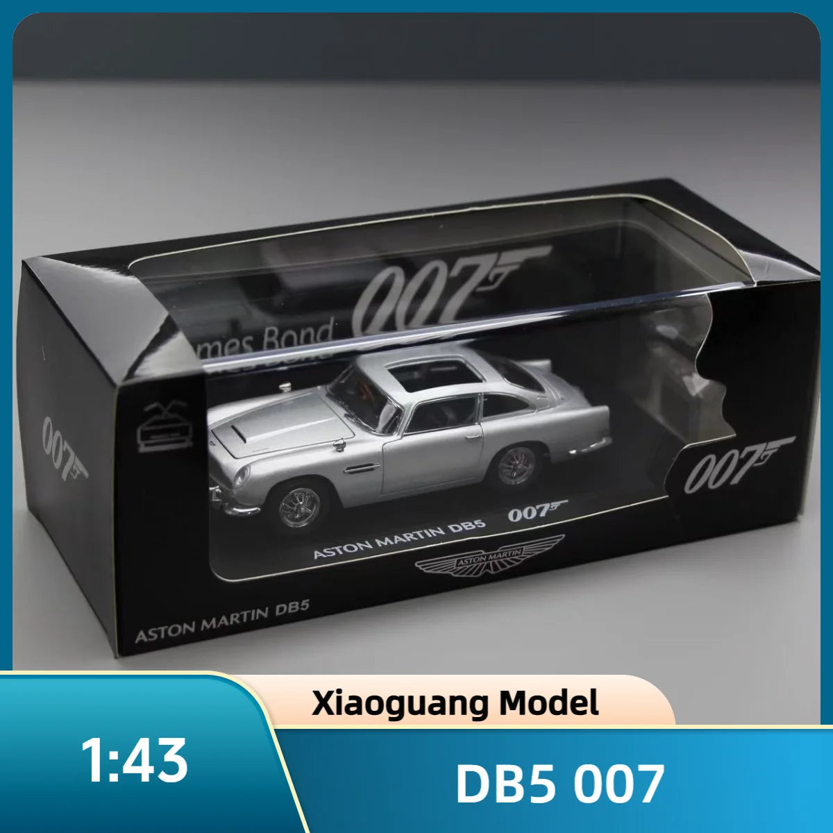 Xiaoguang DB5 with Figure 1 43 1:43 Diecast