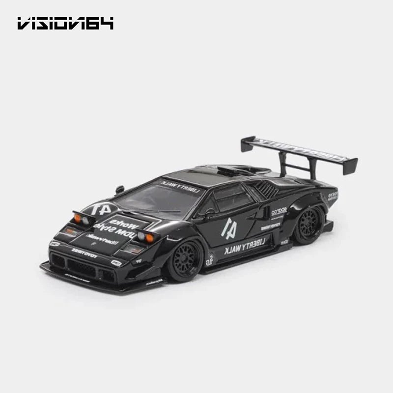 Vision64 1 64 Lbwk Countach Lp500 Diorama 1:64 Diecast