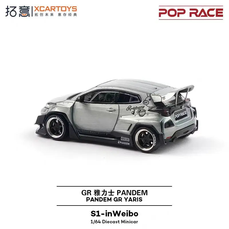 Pop Race XCARTOYS GR Pandem GR Yaris 1 64 Metal Plastic 1:64 Diecast