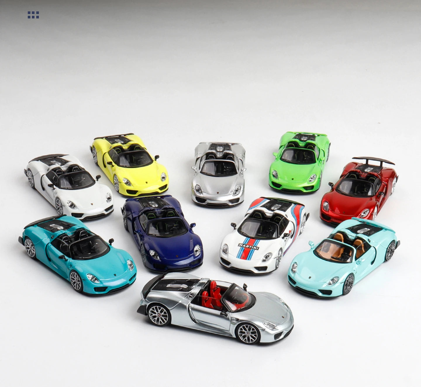 Porsche 918 Spyder LUX 1:64 Diecast