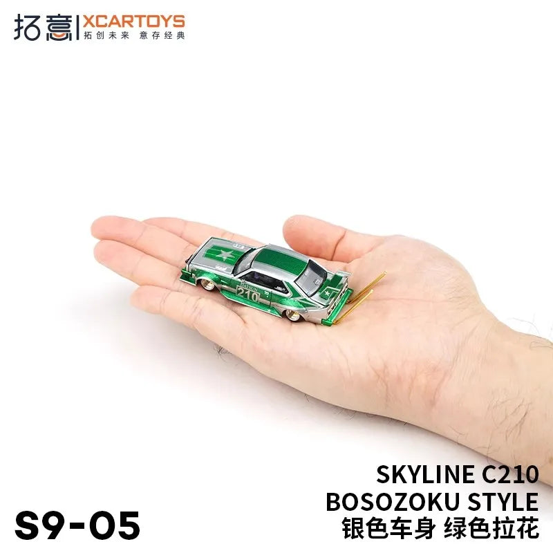Pop Race XCARTOYS Skyline C210 1 64 Metal Plastic Parts S9 1:64 Diecast