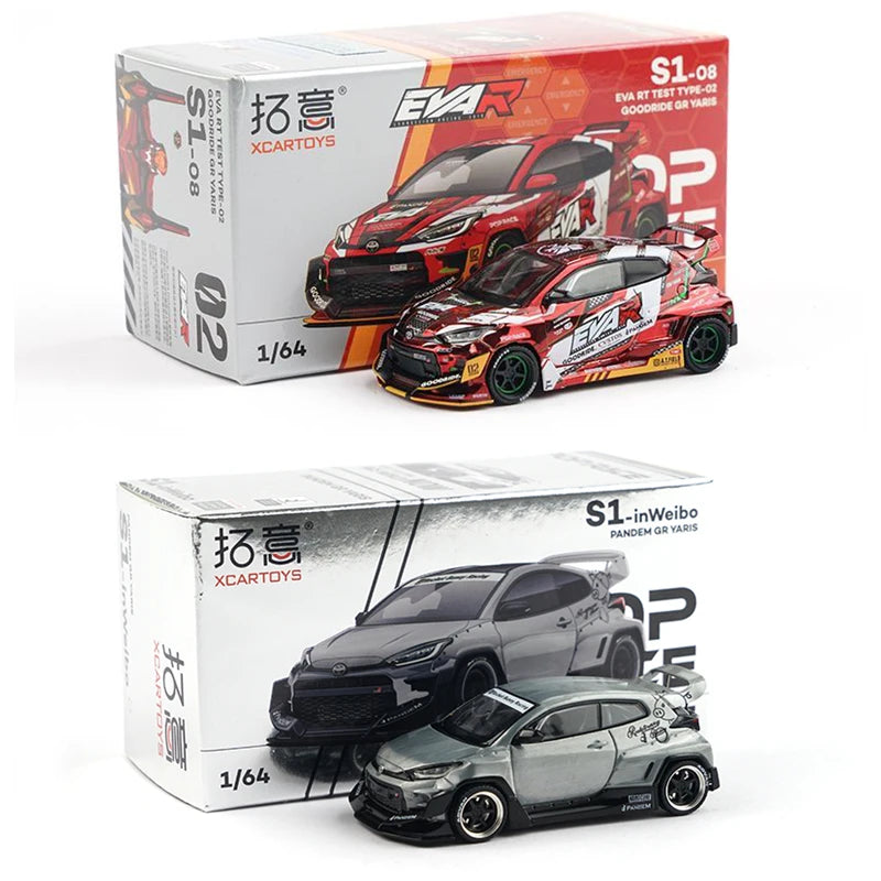 Pop Race XCARTOYS GR Pandem GR Yaris 1 64 Metal Plastic 1:64 Diecast