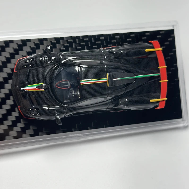 Hkm 1 64 Imola Silver Full Carbon Decoration 1:64 Diecast