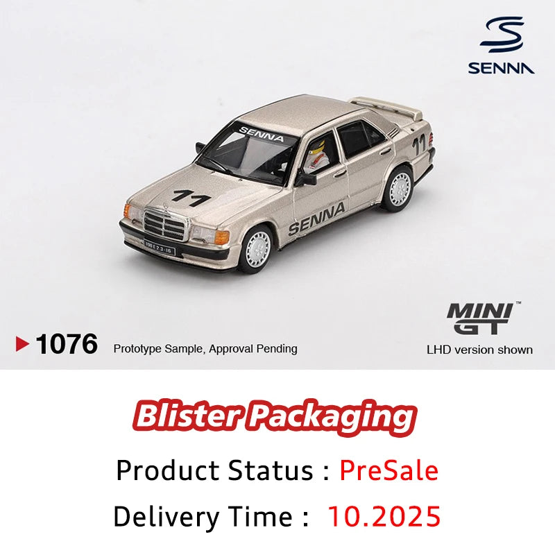 MINI GT 1076 1 64 Mercedes-Benz 190E 2 3 1:64 Diecast