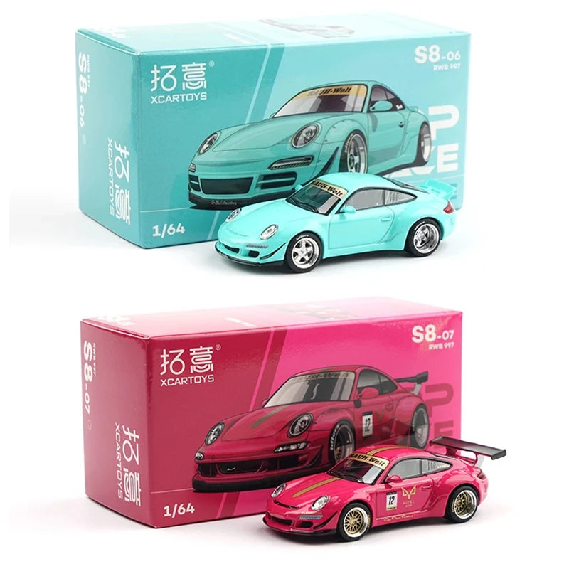 XCARTOYS Pop Race RWB 997 7 64 S8 1:64 Diecast