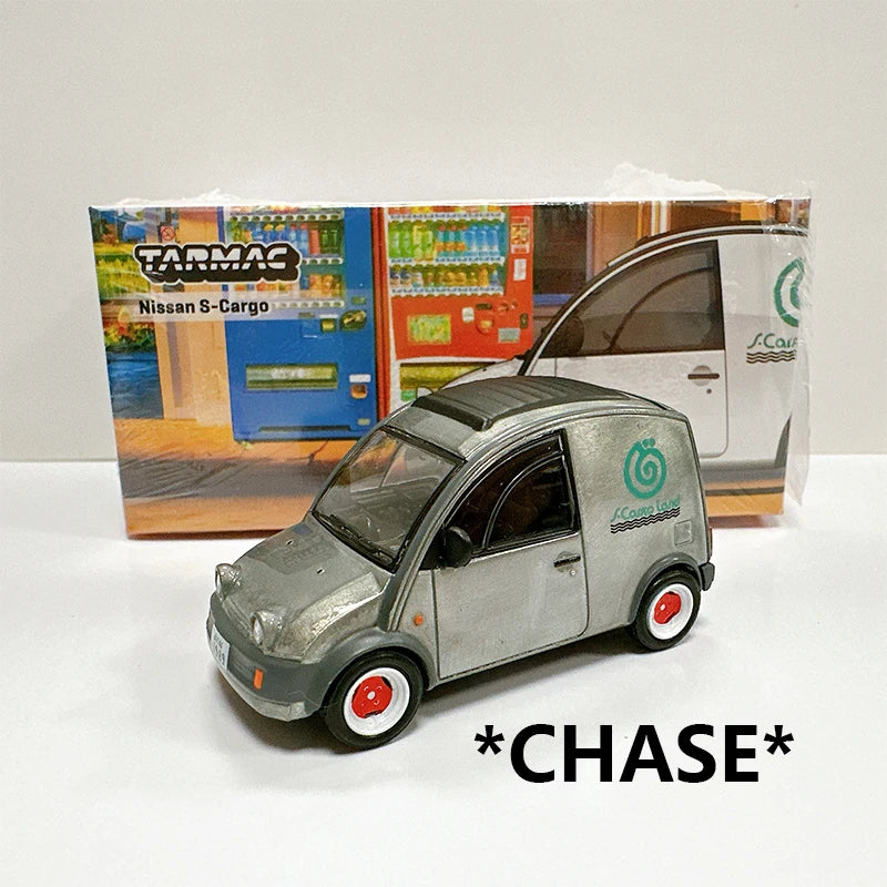 Tarmac Works Nissan S-Cargo White CHASE 1:64 Diecast