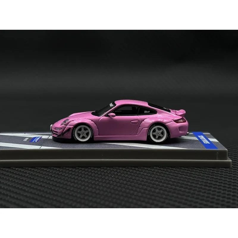 Tarmac Works Porsche TW RWB 997 Pink 1:64 Diecast